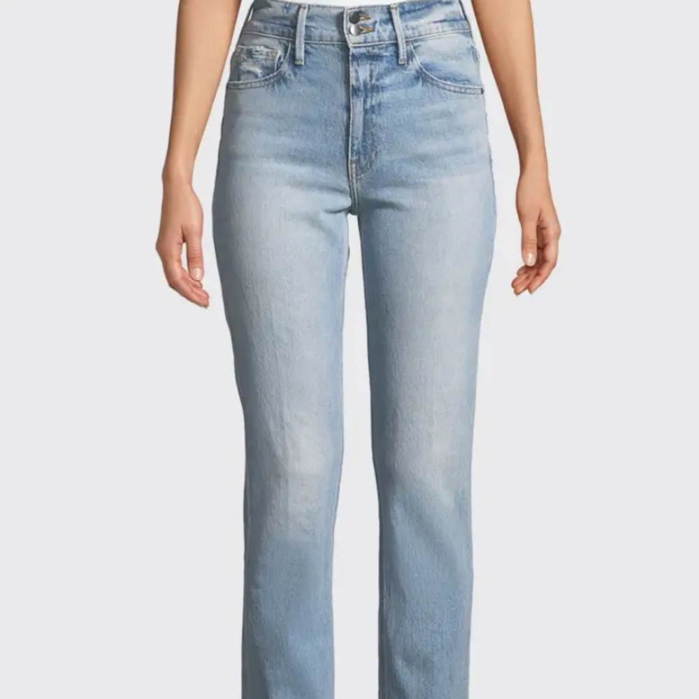 Frame Heritage Le Sylvie Slender Straight Jeans